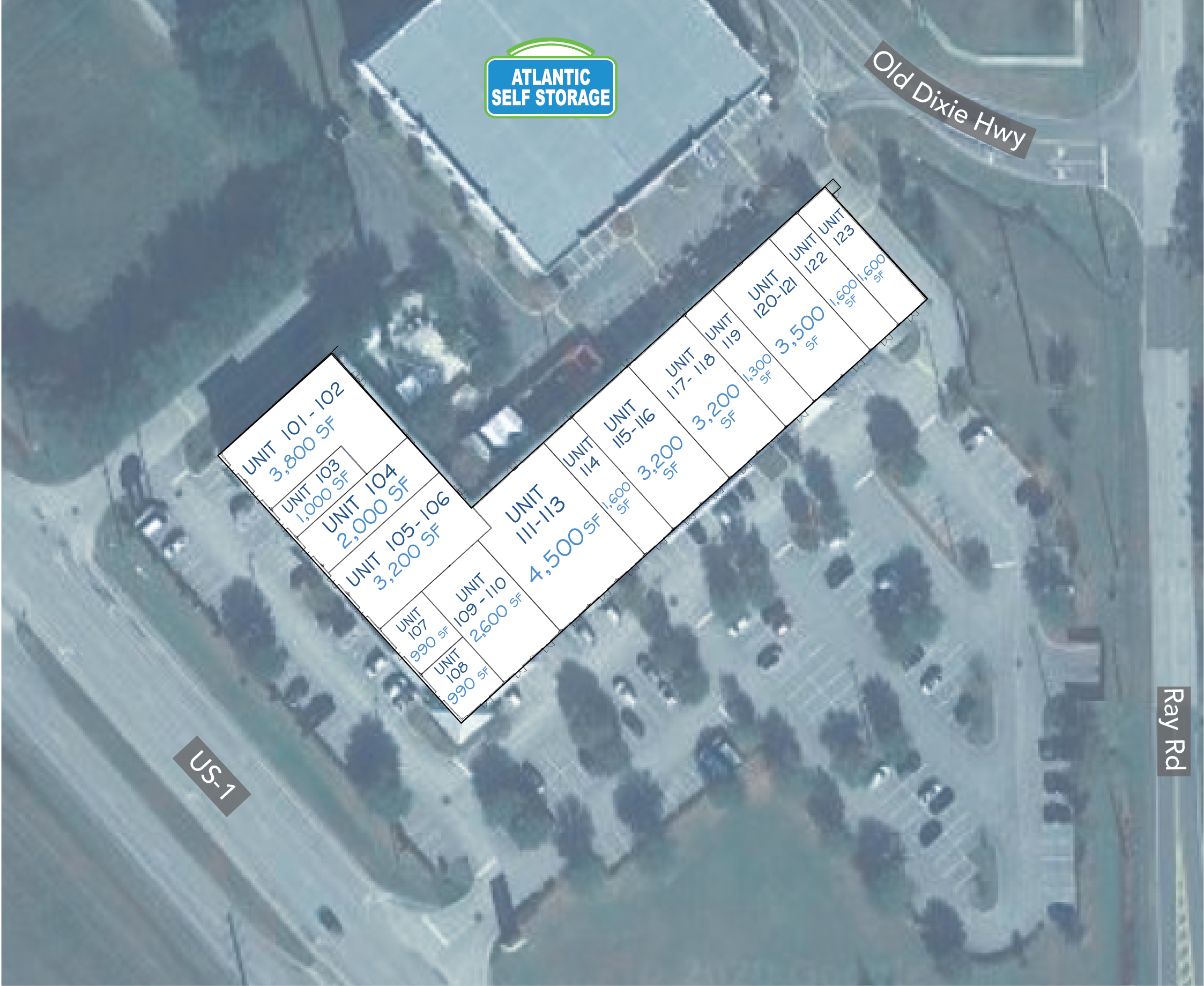 A site map depicting the layout of the property.