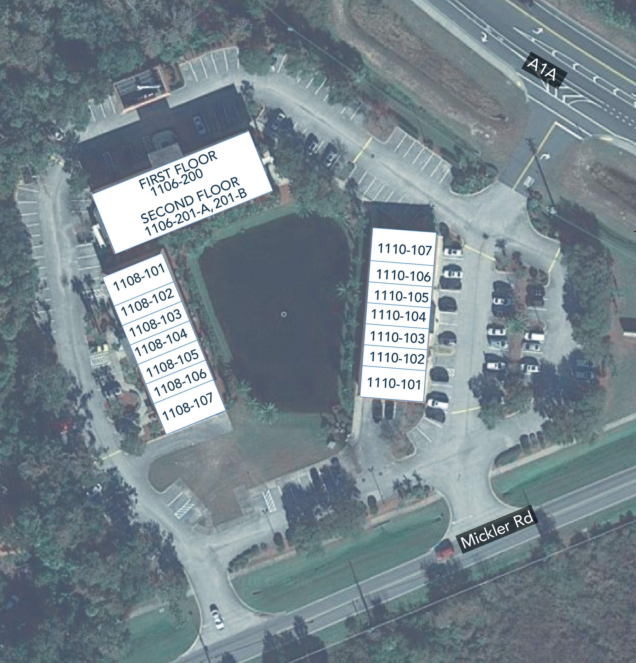 A site map depicting the layout of the property.